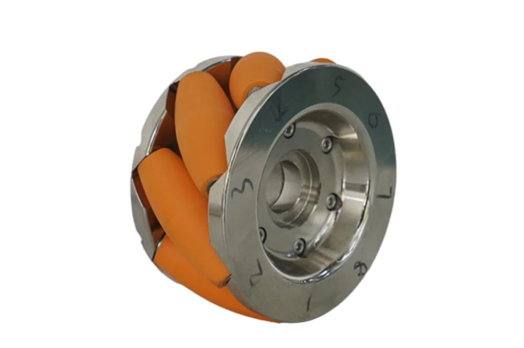 Mecanum Wheels, Caster Wheel, Trolley Wheel, Rubber Wheel, Nylon Wheel, 4 Inch for Agv Forklift Parts