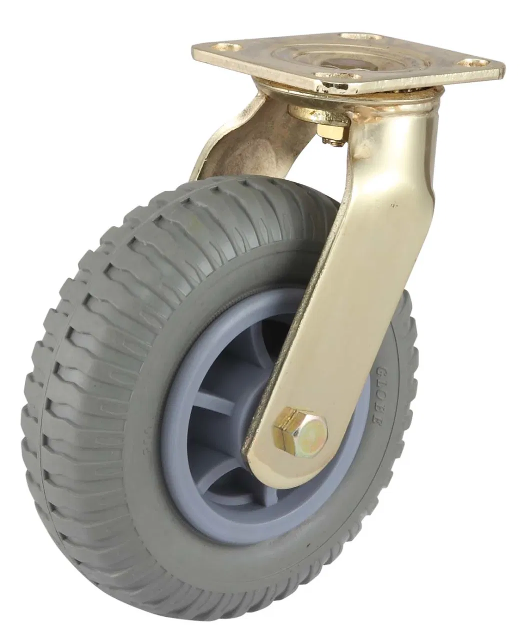 Rubber Large 10 Inch Pneumatic Caster Wheels