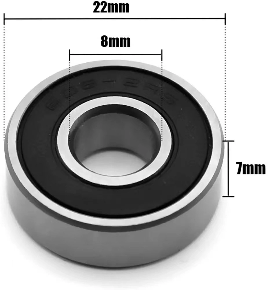 High Rmp Zkzf Deep Groove Ball Bearings 6201 6202 6203 6204 6205 Zz 2RS C3 Auto Parts Machining Parts Industrial Ball Bearing China Bearing