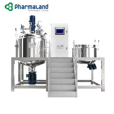 High Shear emulsionamento sotto vuoto riscaldamento serbatoio acqua tampone sapone liquido Macchina di miscelazione