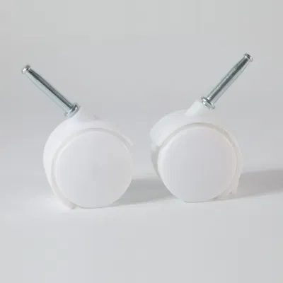 Ruote orientabili con stelo con piastra filettata per dischi di attrito da 2 pollici con rotella per Sedia da ufficio