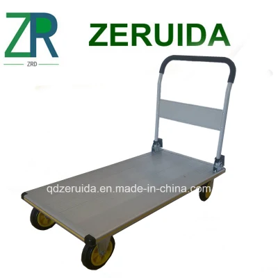  Carrello manuale con piattaforma in alluminio per impieghi gravosi da 350 kg