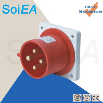 Blu e bianco alta qualità IP44 3 pin eccellente 16A-32 AMP impermeabile Presa industriale maschio 220 V - 380 V.