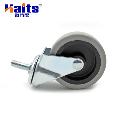  Guangdong 2 pollici asta girevole in gomma carrello Nylon Ufficio industriale Sedia Medical Furniture ruota ruota pesante per servizio