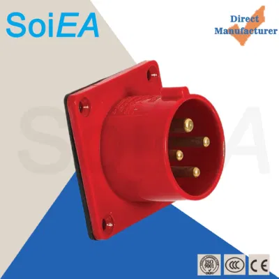 Blu e bianco alta qualità IP44 3 pin eccellente 16A-32 AMP impermeabile Presa industriale maschio 220 V - 380 V.