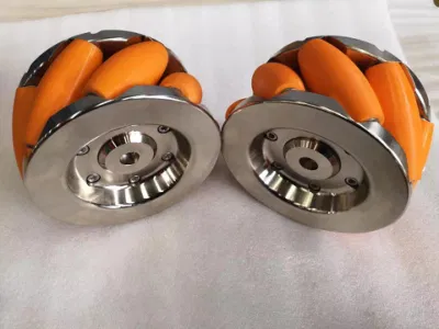 Cardanità di carico ruota Mecanum industriale HeavyDuty da 20 pollici (508 mm) 4000kg/PZ, utilizzata in industria, officina, AGV