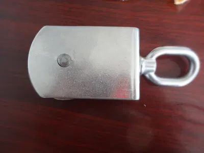  Filo occhiello orientabile a puleggia singola in acciaio inox 304/316 Puleggia a fune