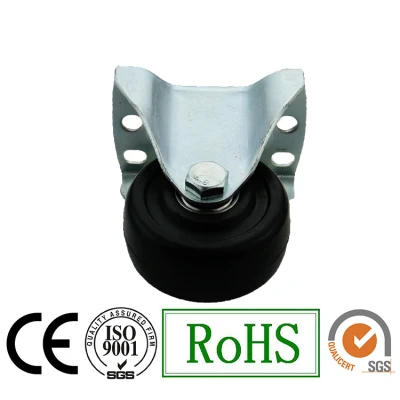  PVC fornitore industriale ruota girevole ruote piastra ruota No Pausa per mobili industriali per carrelli