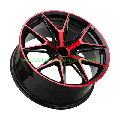 Nuovo design IN lega 5X108 5 fori 16 17 18 19 Cerchi in lega da auto forgiati in alluminio da 20 21 pollici