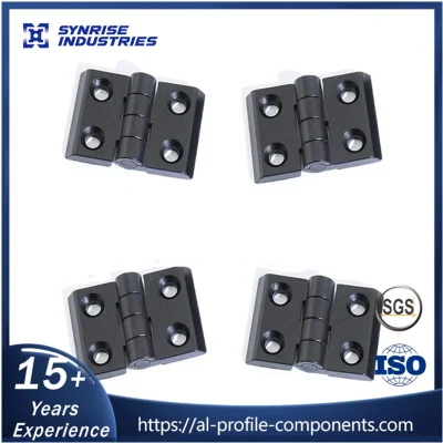  Acciaio inox industriale con scanalatura a T Profilo in lega di alluminio Accessori hardware nylon Cerniera regolabile in plastica per porte/finestre