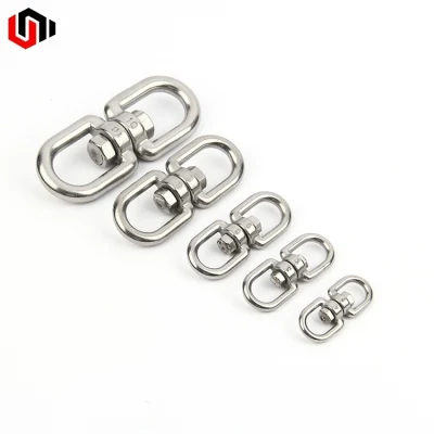  Unifisss acciaio inox SS304/SS316 doppio occhiello girevole in metallo girevole Fusione