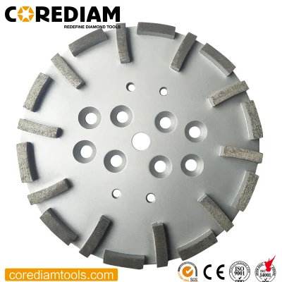 Mola da 250 mm per pavimenti per diverse durezza di cemento/piastra di macinazione/diamante Strumenti