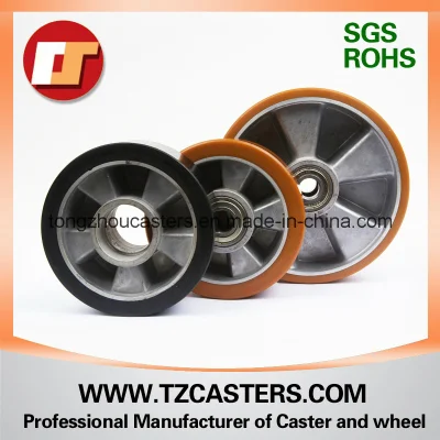  OEM Cina fabbrica Produttore 200*50mm industriale ruota di ruota di PU per Carrello manuale