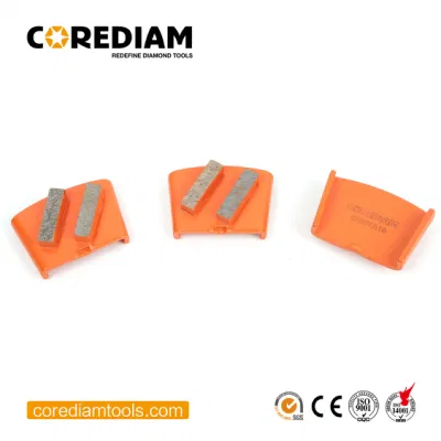  Piastra di smerigliatura diamantata HTC per pavimenti in calcestruzzo con smerigliatrice/diamantata Mola
