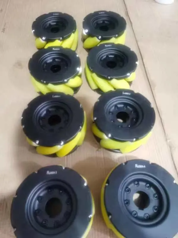 9 Inch Industrial Heavy Duty Mecanum Wheel Mobile Robot