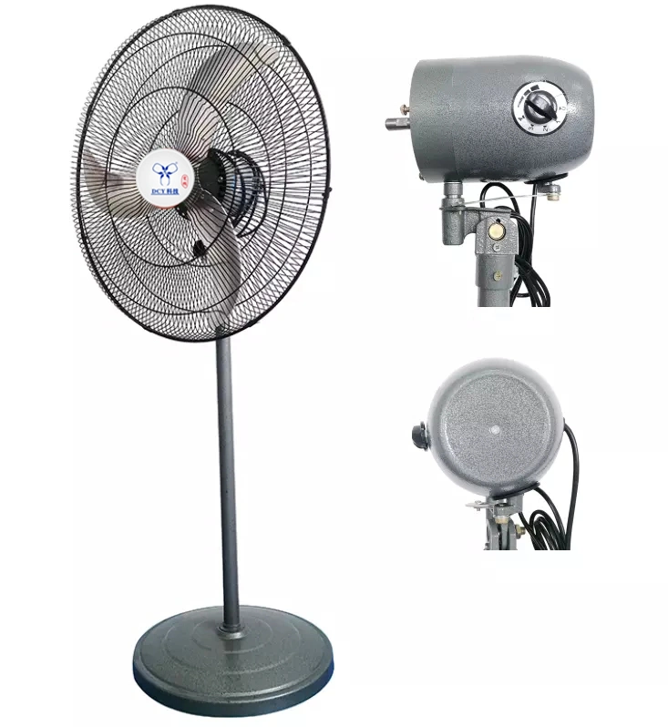 Hardware60Hz110V 230V 202630inches 500650750mm AC BLDC Motor Electric Blower Wall Ventilaion Industrial Stand Standing Floor Fan