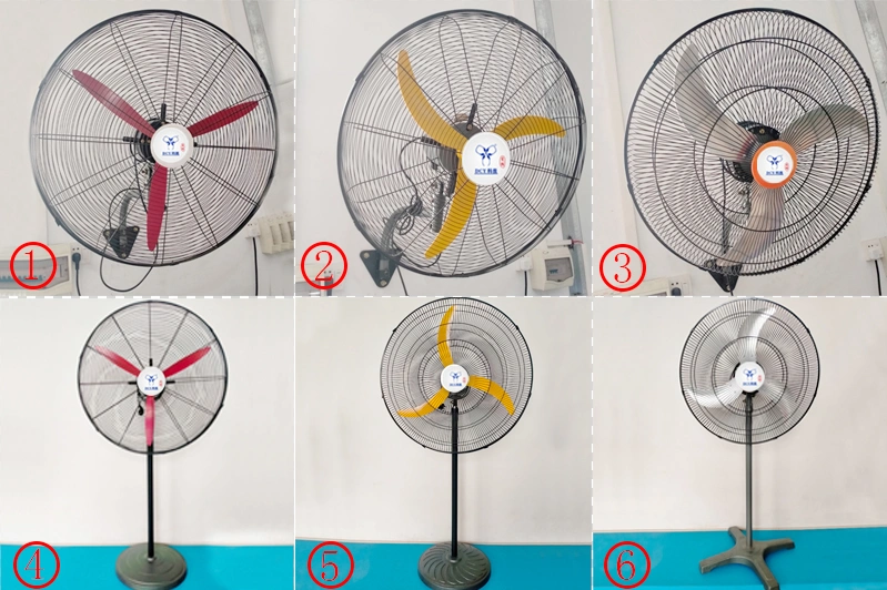 Hardware60Hz110V 230V 202630inches 500650750mm AC BLDC Motor Electric Blower Wall Ventilaion Industrial Stand Standing Floor Fan