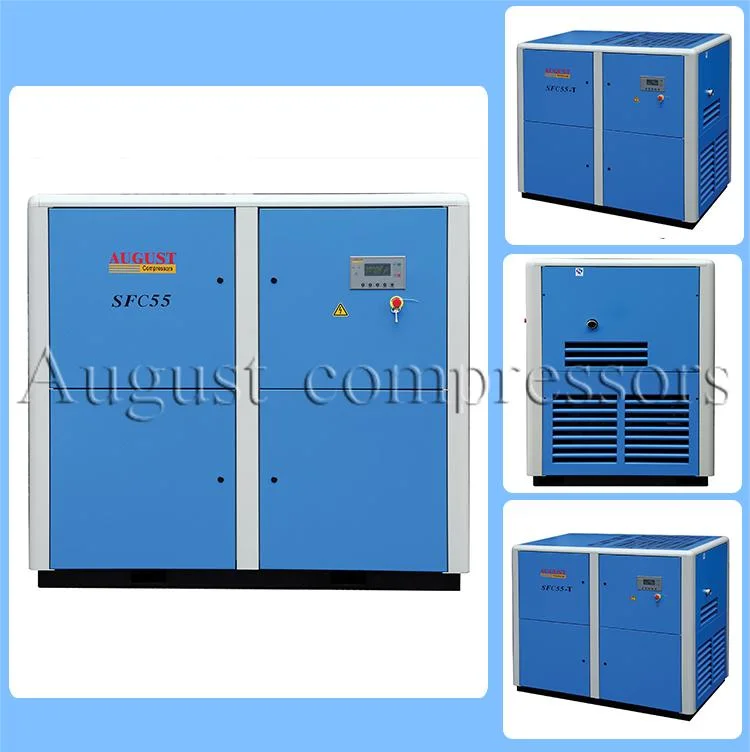 Industrial Stationary Air Cooled Screw Compressor with Excellent Quality