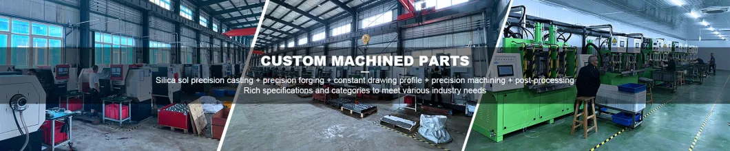 Custom Construction Machinery/Mining/Farm/Agriculture/Oil/Forestry/High Pressure/Equipment Lost Wax Casting Machined Precision Industrial Component