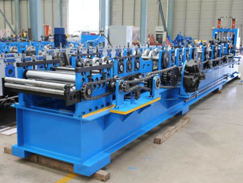 Alibaba Full Auto Change Size Purlin Roll Forming Machine C Z Purlin Machine