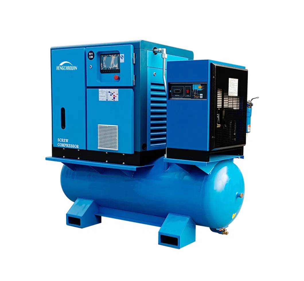 High Precision 7.5kw-10HP VSD Screw Air Compressor for Industrial and Advertising Company From Indian Supplier
