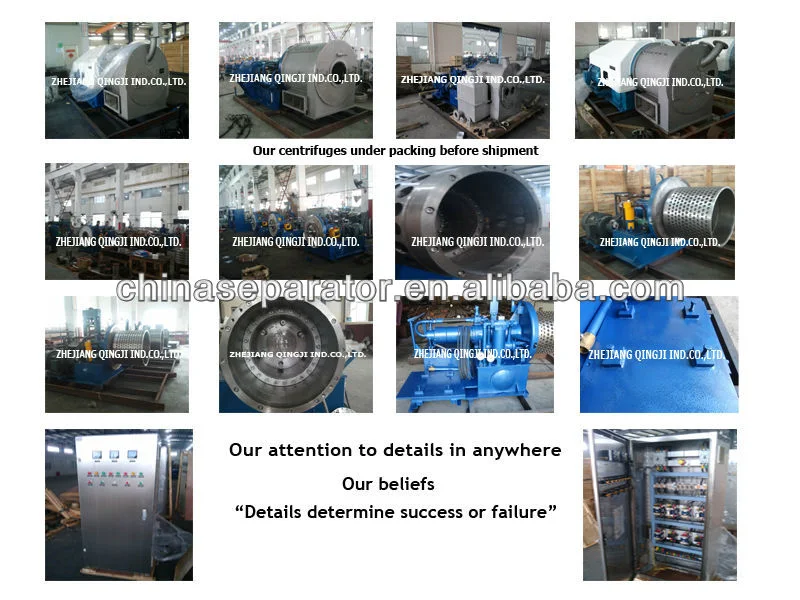 Polypropylene Dewatering Pusher Centrifuge