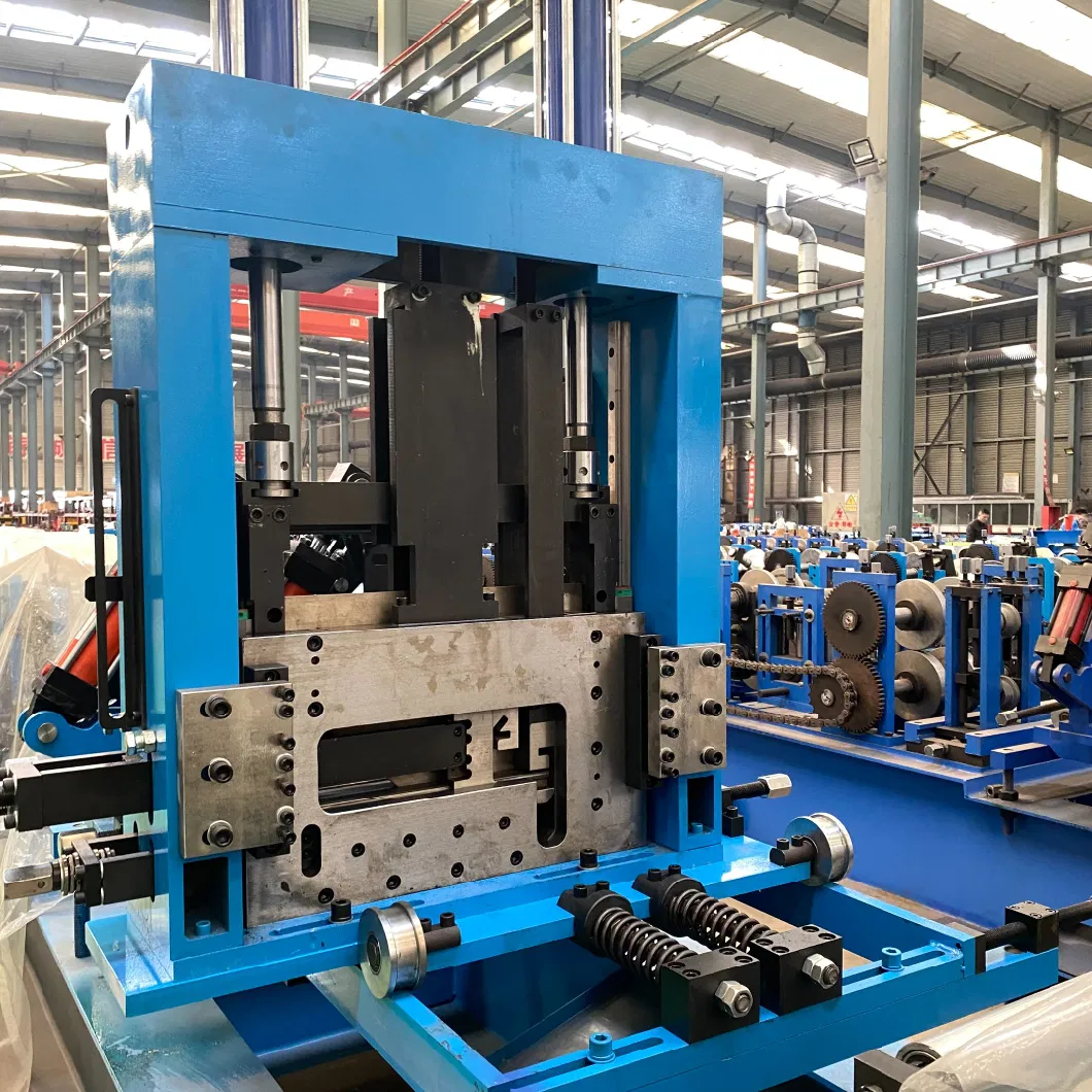 Alibaba Full Auto Change Size Purlin Roll Forming Machine C Z Purlin Machine