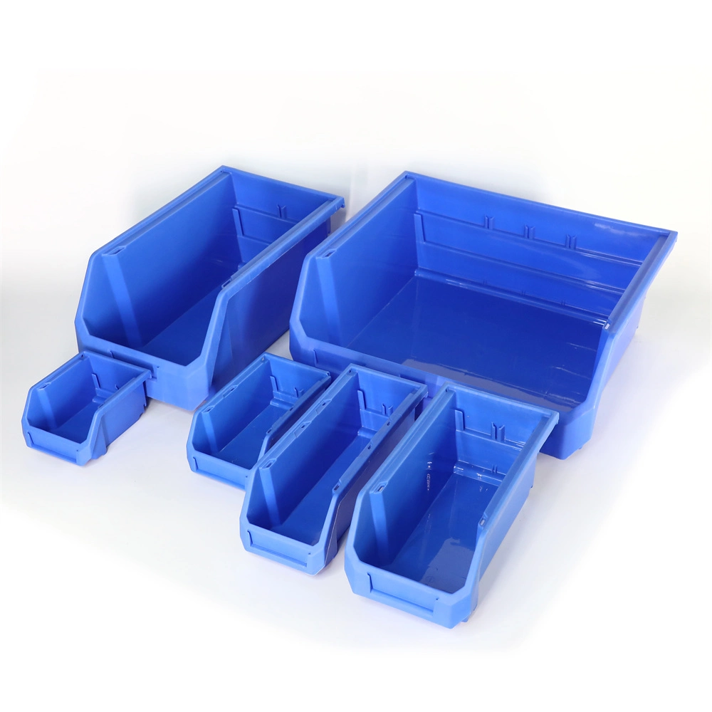 Warehouse Industrial Plastic Spare Parts Stackable Storage Bin for Tool and Hardware