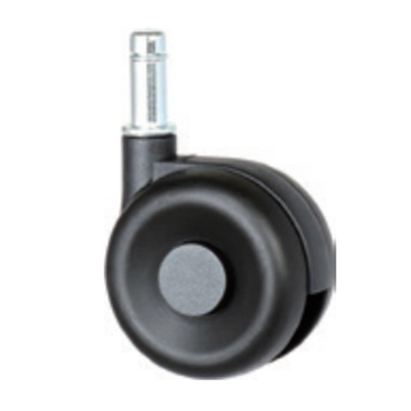 High Quality Black Color Rubber Swivel Caster Wheels
