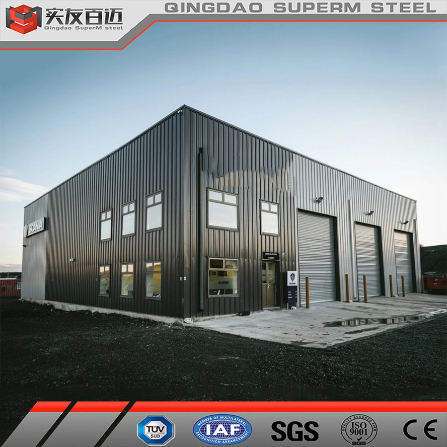 High Qualityprefab House Easy Installation Steel Building Companies Industrial Steel Storage Warehouse Sheds Rain Proof Production Workshop Building