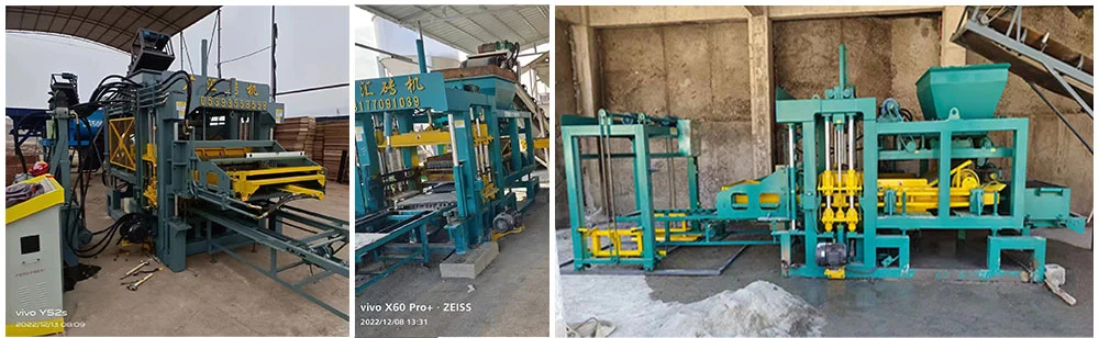 Qt4-15 Fully Automatic Cement Hollow Concrete Block Making Machine Cost Alibaba