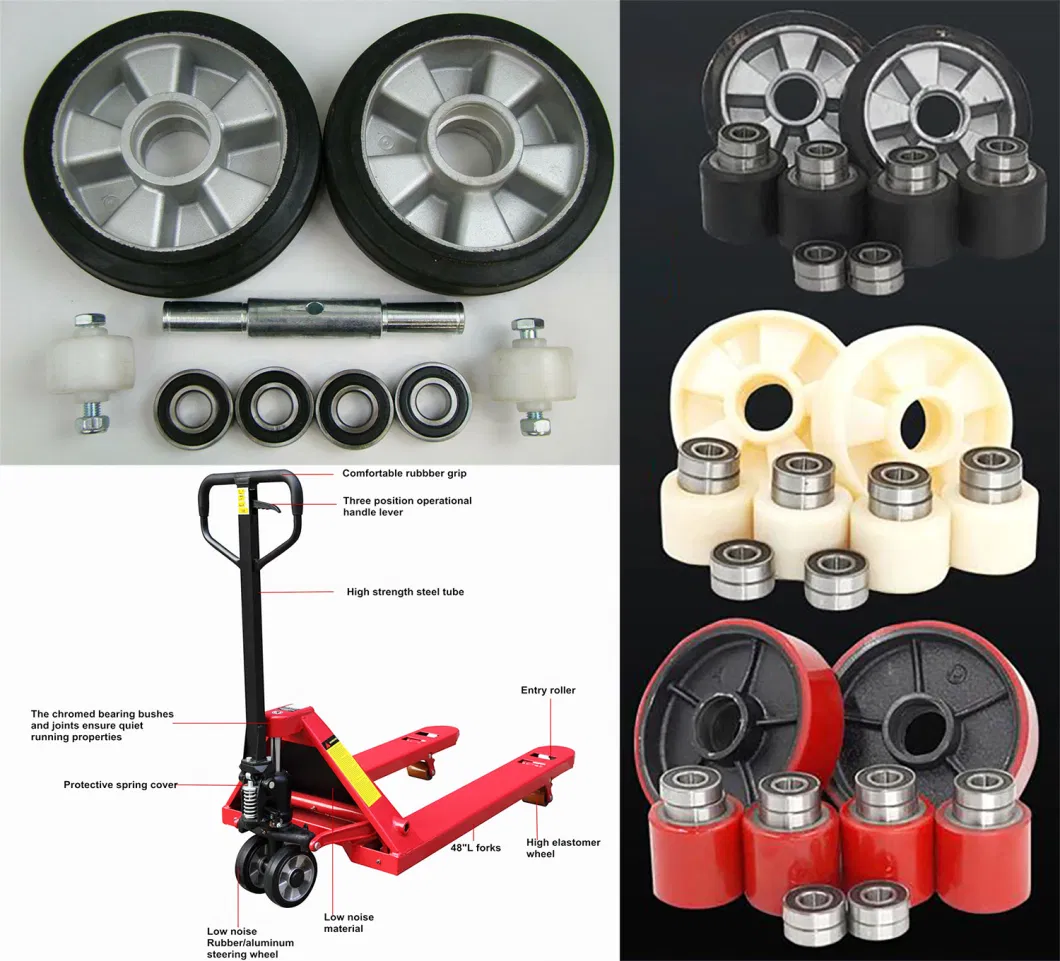 Wbd Manufacturer Swivel Electric Forklift Spare Parts Wholesale Caster Wheel