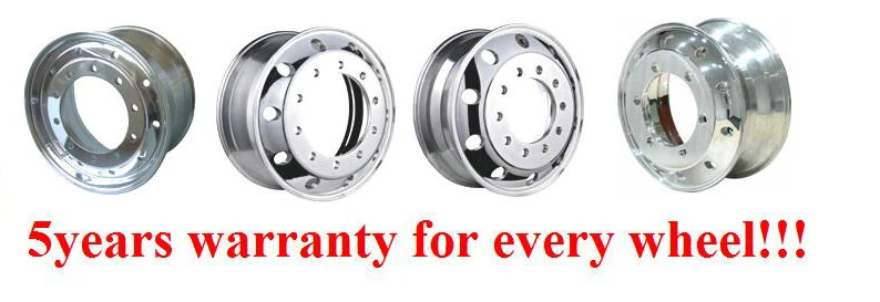 Heavy Duty Truck Wheel Forged Aluminum Wheel (22.5X13, 22.5X14, 22.5X11.75, 22.5X9.00)