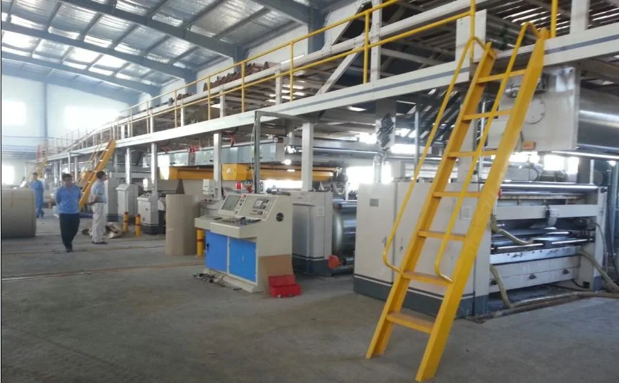 Czxy-1800 Auto High Speed Five Layer Corrugated Paperboard Production Line