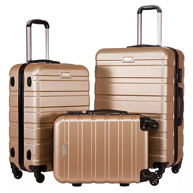 Big Lots Bags Manufacturing ABS Suitcase Luggage Trolley Spinner Wheels Luggage Set