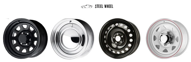 Steel Rims Beetles Wheel VW Wheel Volkswagen 15X4.5, 15X5.5, PCD 5-205, PCD 4-130 Chrome, Silver
