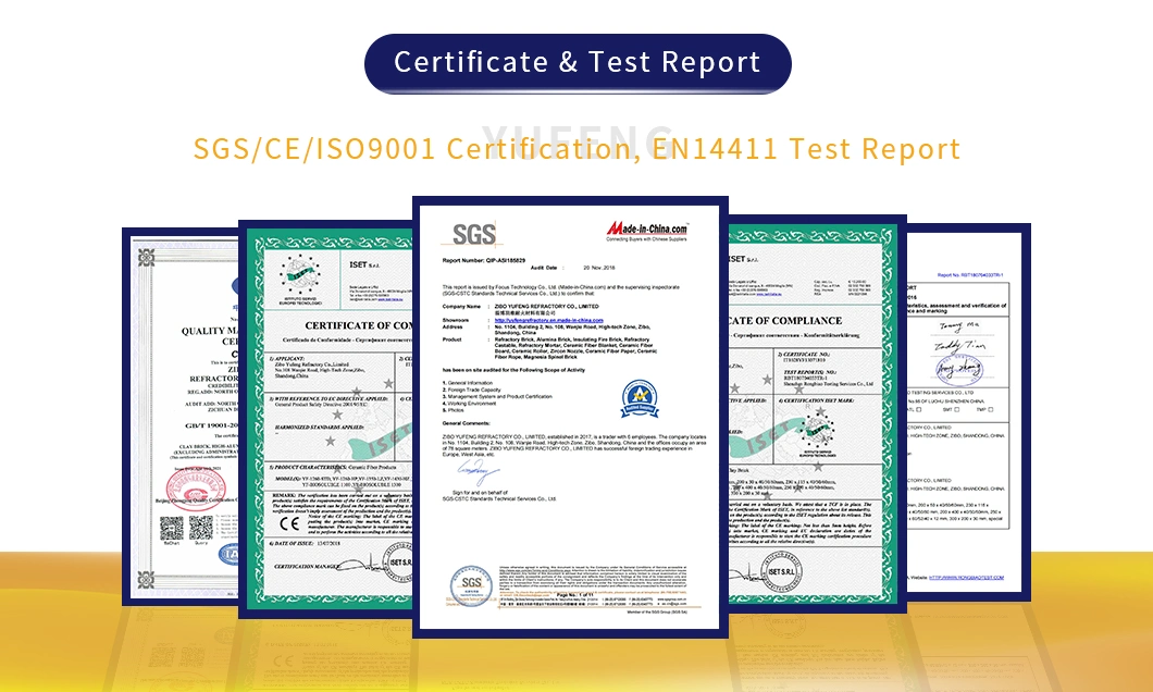 Excellent Thermal Shock Resistance Custom Made Industrial Thermal Insulation Ceramic Fiber Board