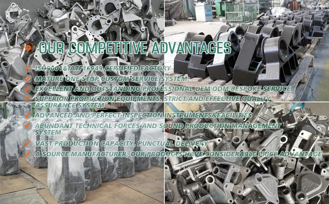 Custom Construction/Mining/Marine/Farm/Agricultural/Petroleum/Shipbuilding/Oil Drilling Machinery/Equipment Hardware Parts OEM Sand Casting Industrial Component