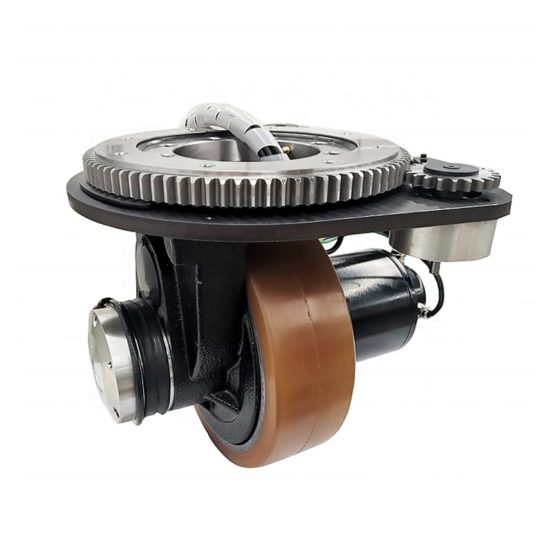 1500W 48V Built-in Motor Large Power Heavy Load Drive Wheel with BLDC Motor for Industrial Vehicle Easy to Maintain Motor Wheel Assembly (TZ18-BLDC15S04)