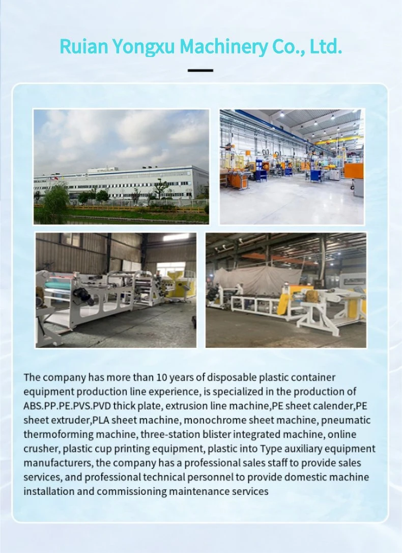 Plastic Sheet Production Line Plastic Sheet Machinery Extruder Production Line Factory Direct Supply