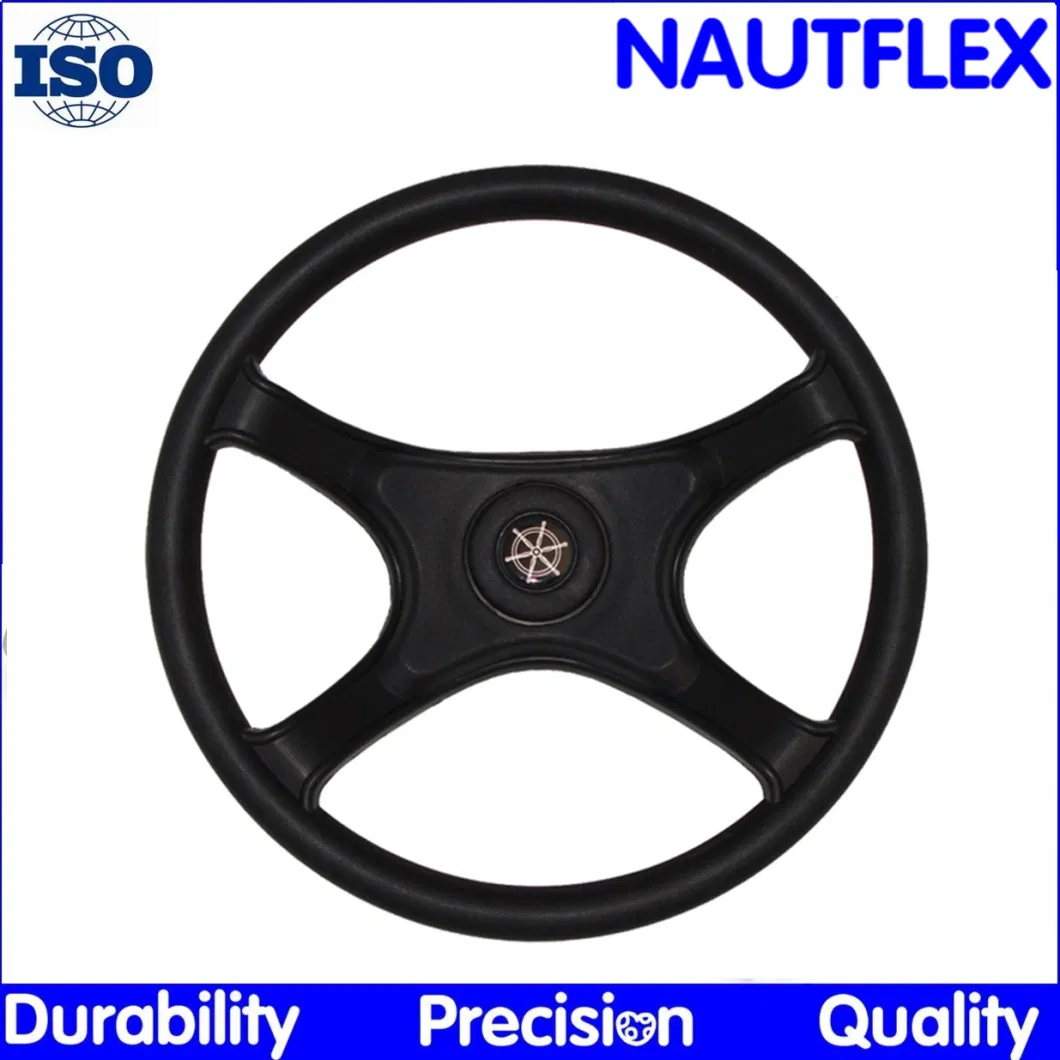 330mm Plastic Marine Steering Wheel ABS 4-Spoke