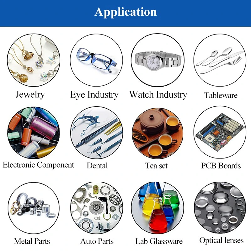 Industrial Ultrasonic Cleaner Jewelry Lab DPF Engine Block Fuel Injector Car Parts Hardware Ultrasound Cleaning Machine for Metal Tools Oil Rust Degreasing