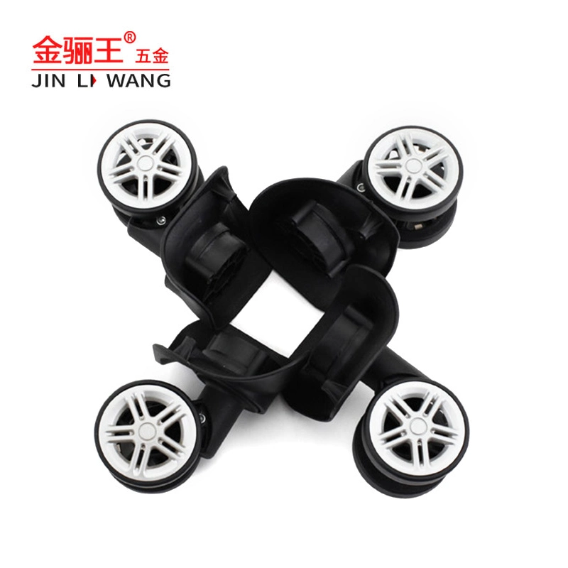 Durable Suitcase Wheels Swivel Casters Luggage Trolley Mute Wheel with Screw for Repair Replacement