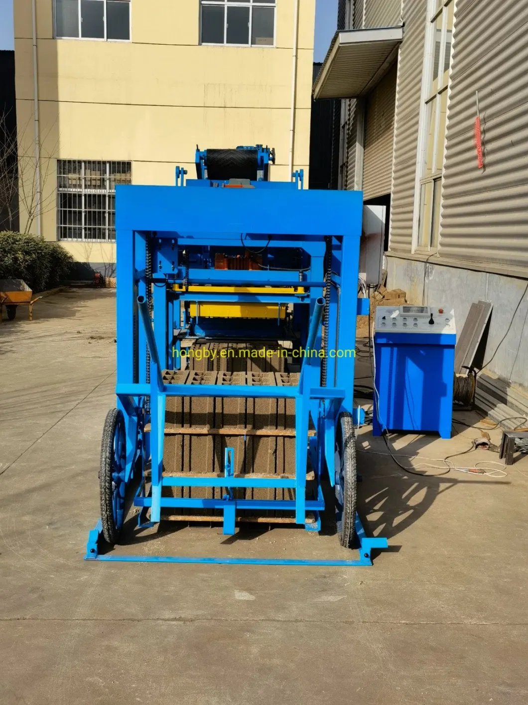 House Building Block Machine Qtj4-25D Alibaba China Cement Block Machine