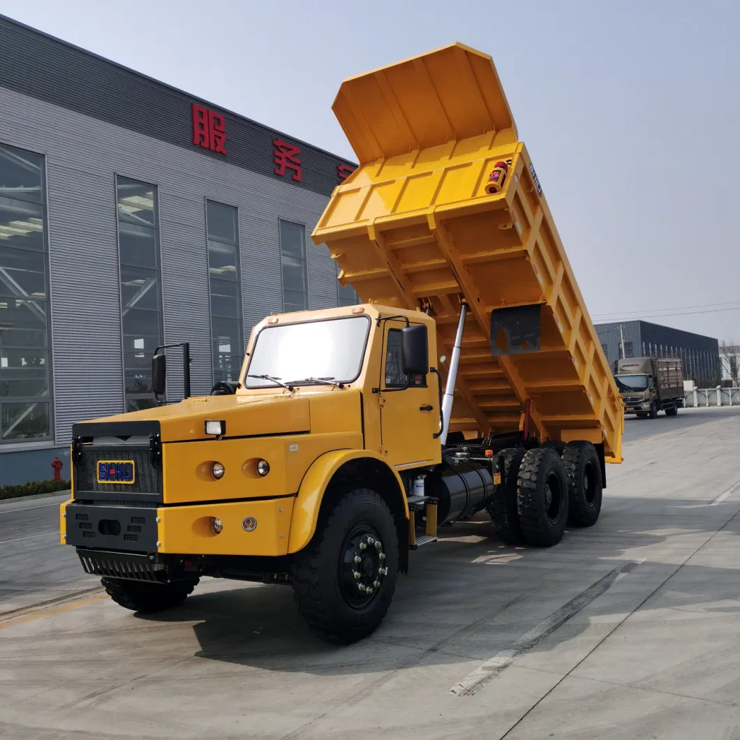 Dependable 25-Ton Rigid Frame Truck: 10-Wheel, 330HP for Mining