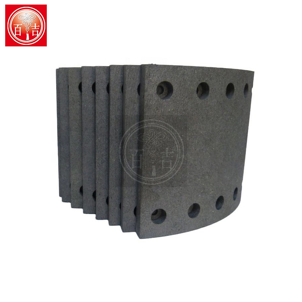 Baiji Industrial Brake Company Universal China Auto Brake Shoes Lining