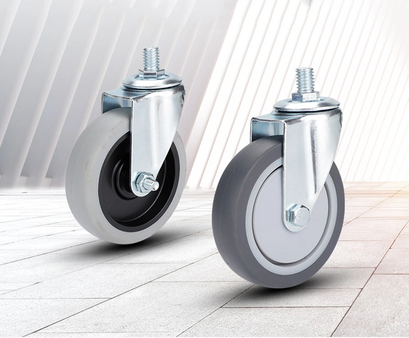 Office Furniture TPR Swivel Caster Wheel with/Without Brake