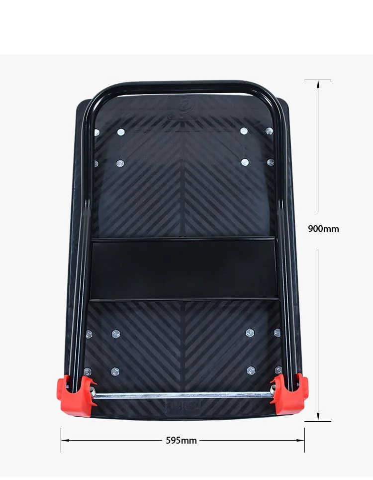 Uholan BS-300 High Quality Plastic Car Panels Collapsible Durable Trolley Rubber Wheels