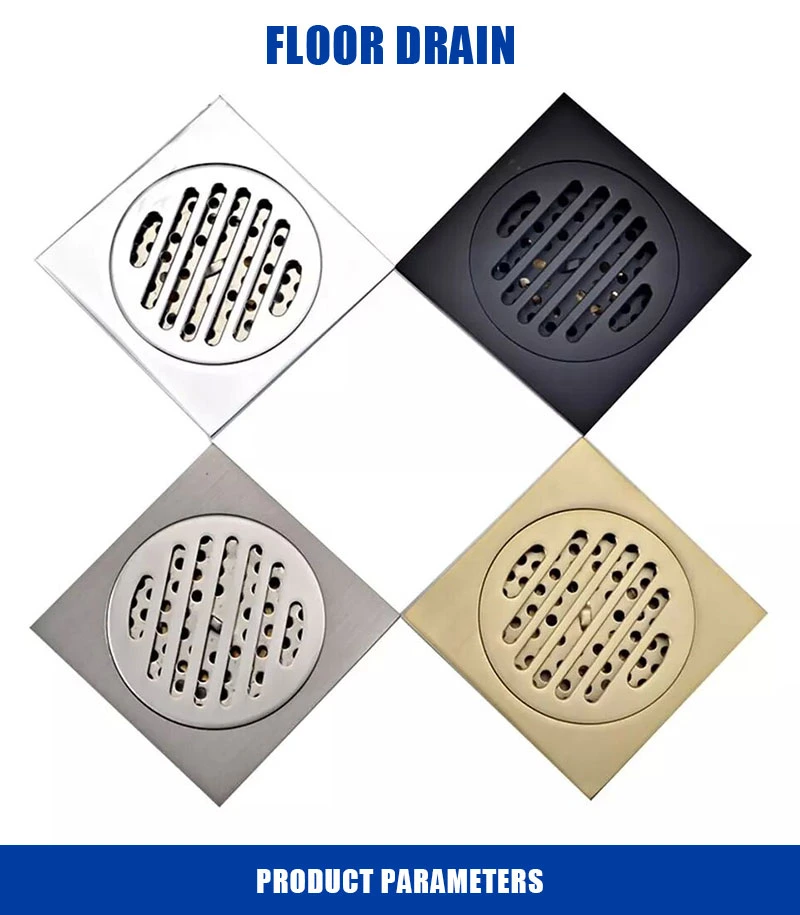 Industrial Waterproof Excellent Adhesion Valve Stainless Steel Floor Drain Cover