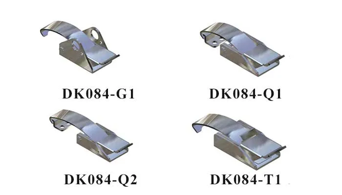 Huiding Custom Industrial Hardware Fasteners Stainless Steel Hook Loop Toggle Latch Electric Cabinet Draw Latch